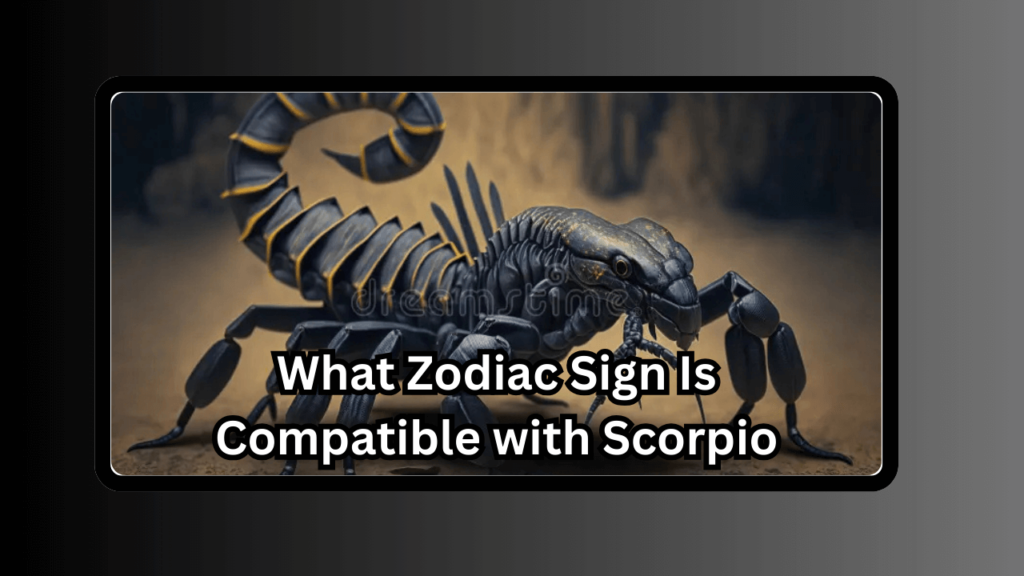 what zodiac sign is compatible with Scorpio